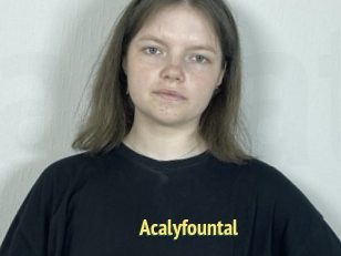 Acalyfountal