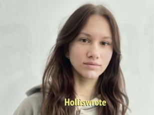 Holliswrote